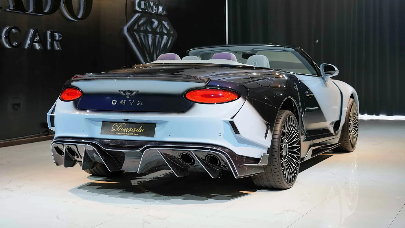 Bentley Continental GTX III Athea by Onyx Concept 1 of 1 sophisticated widebody coupe showcased in the heart of UAE
