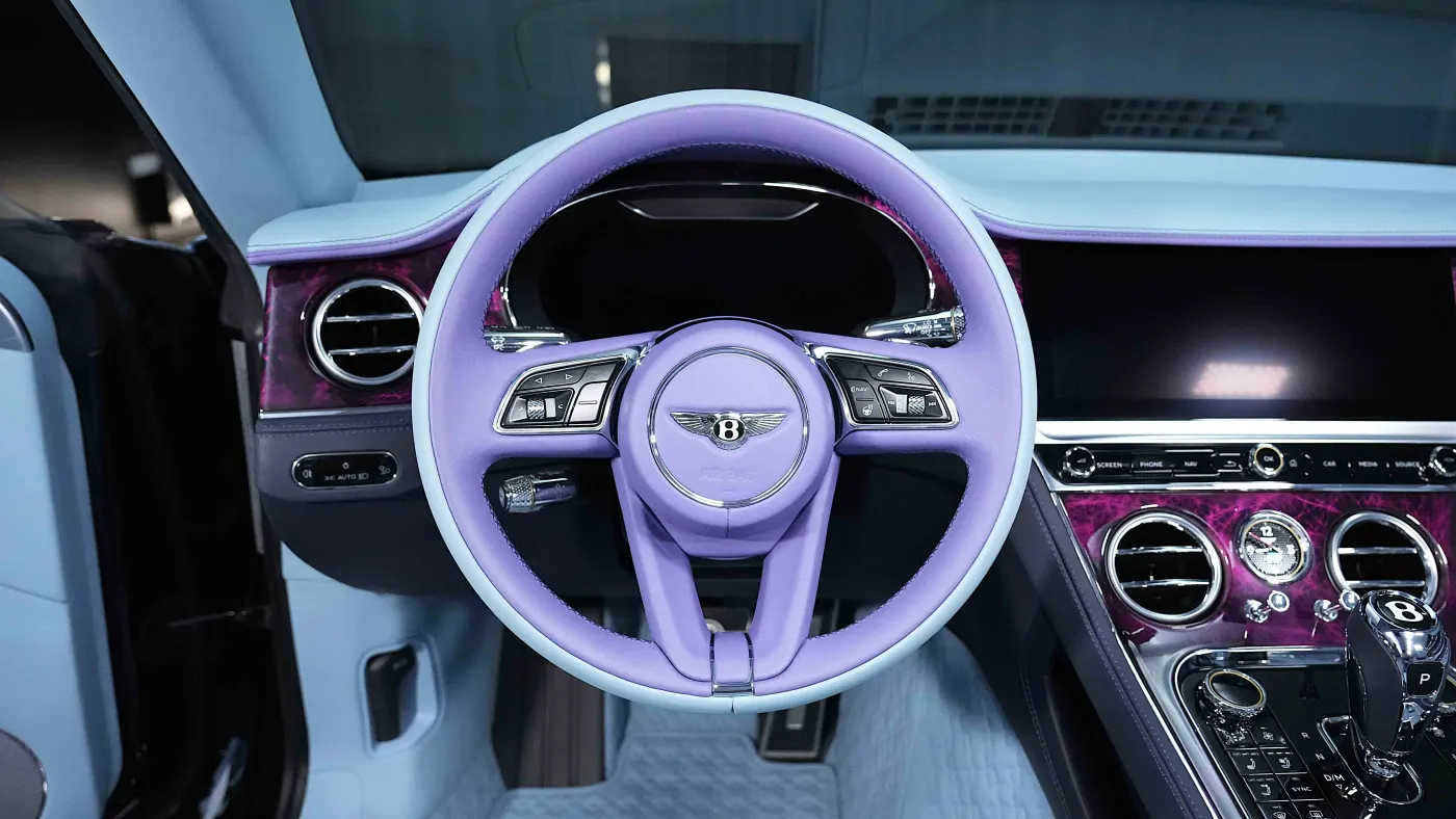 Unrivaled Bentley Continental GTX III Athea by Onyx Concept 1 of 1 featured prominently at Dubai luxury automobile showroom
