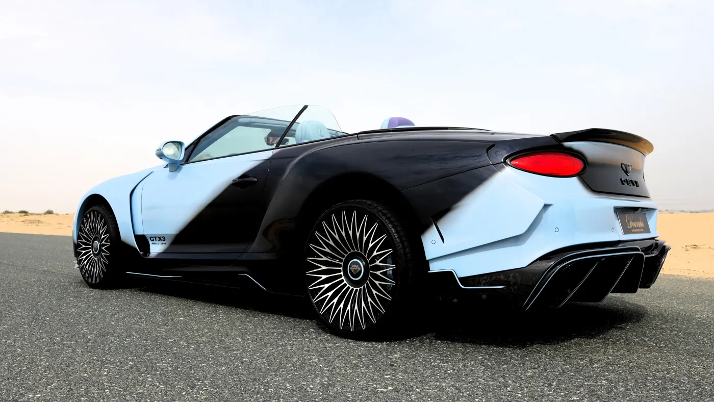Bentley Continental GTX III Athea by Onyx Concept 1 of 1 track-inspired custom V8 titan for distinguished luxury clients