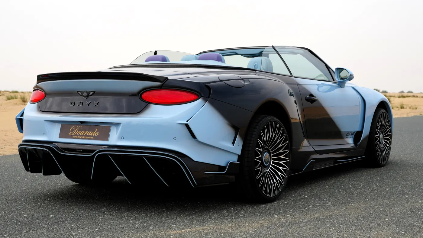 Experience Bentley Continental GTX III Athea by Onyx Concept 1 of 1 with Onyx performance exhaust and custom forged wheels