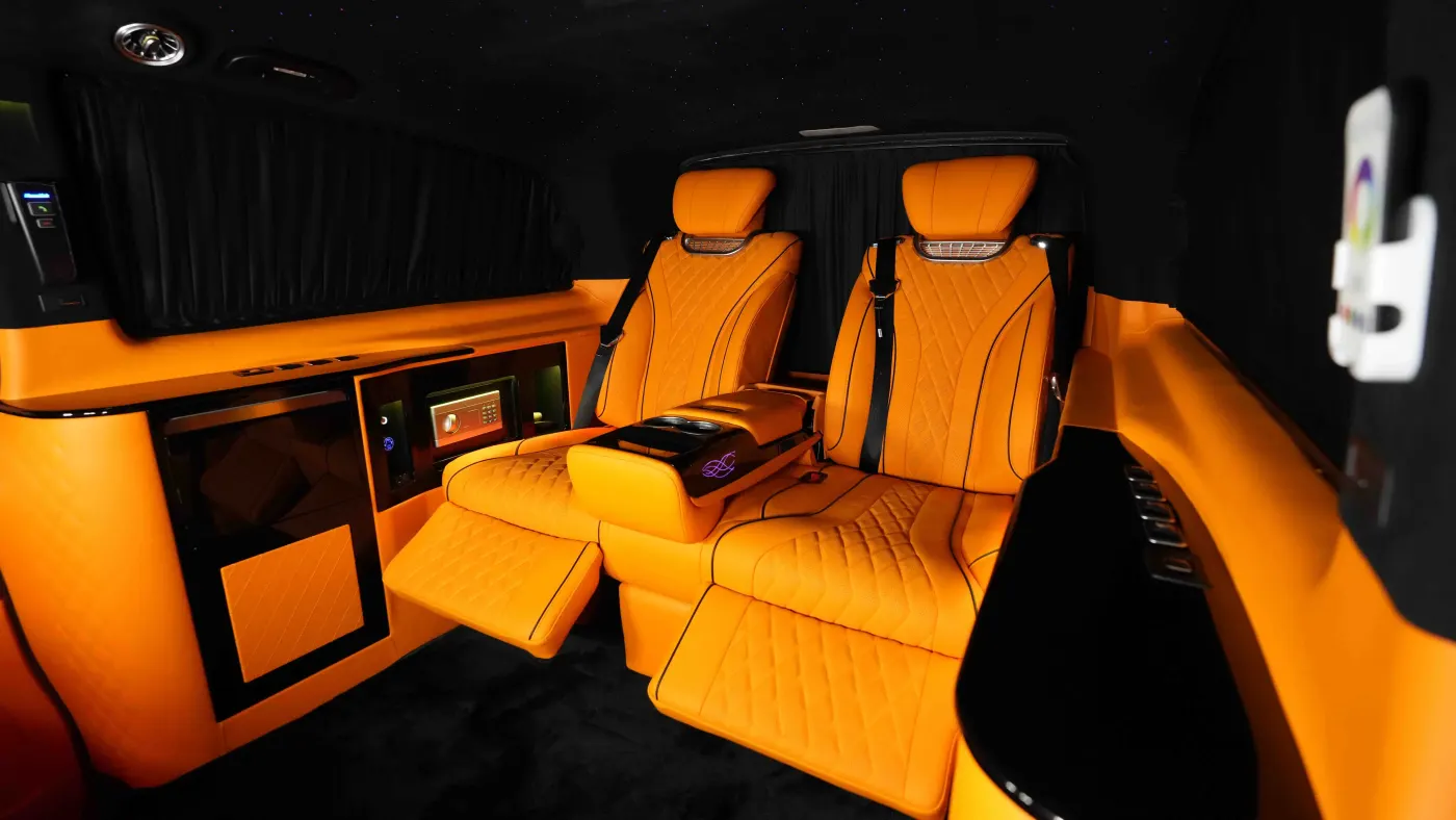 Discover the Mercedes-Maybach V Class Long Wheelbase premium chauffeur vehicle