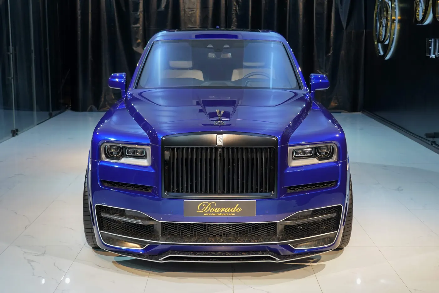Explore Rolls-Royce Cullinan by Onyx Concept Deep Salamanca Blue exclusive vehicle lineup for sale in Dubai UAE