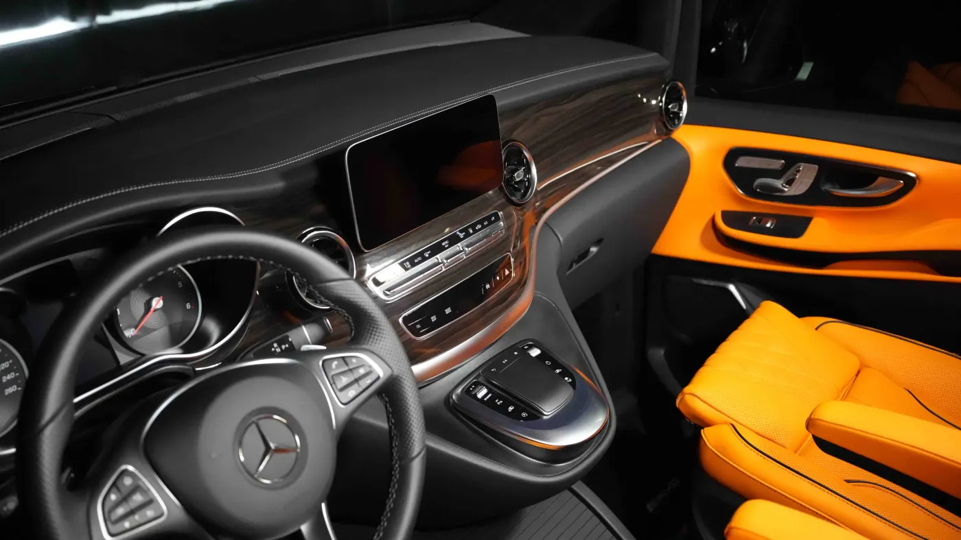 Experience Mercedes-Maybach V Class premium vehicle in Dubai